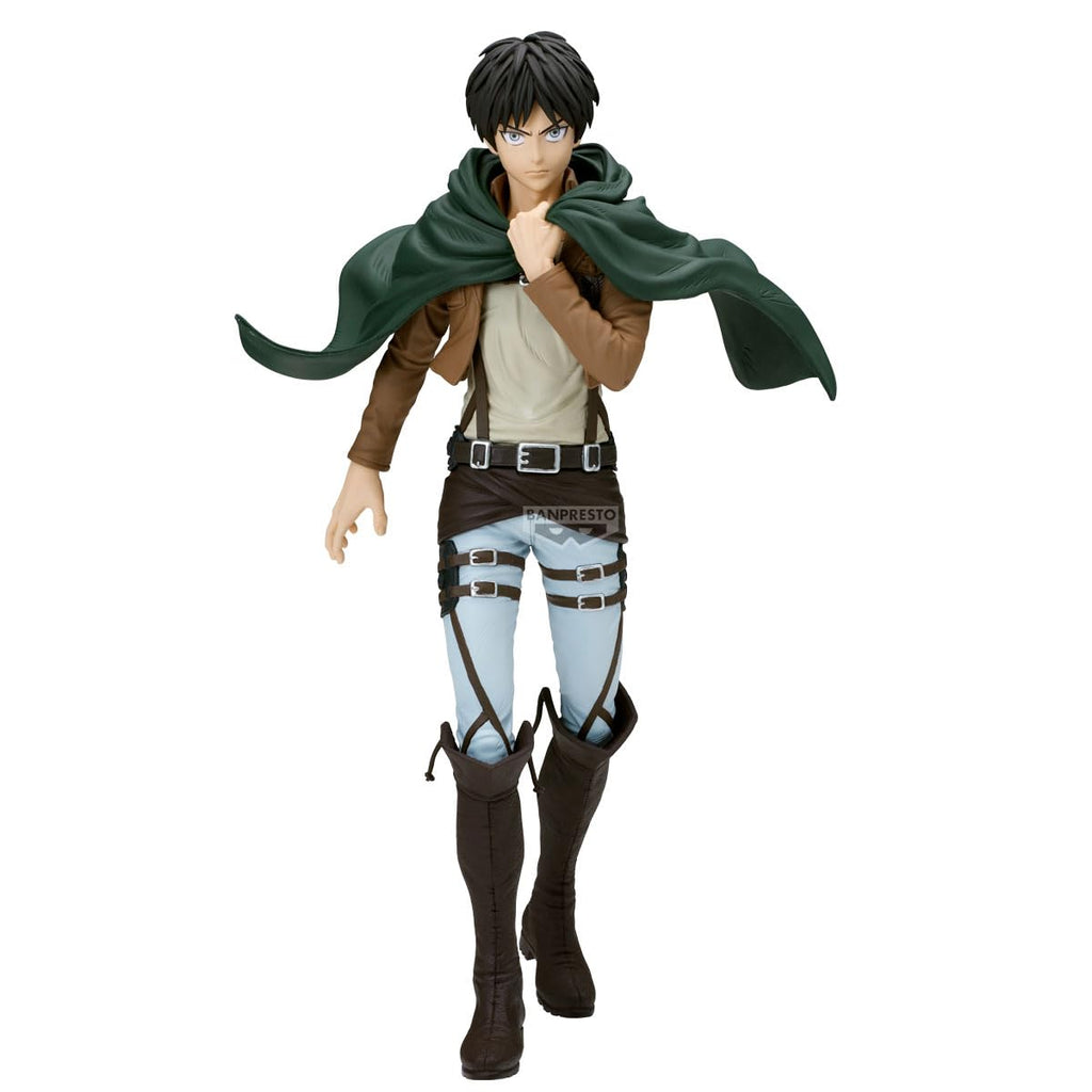 Figura Eren Yeager Attack On Titan Banpresto Grandista