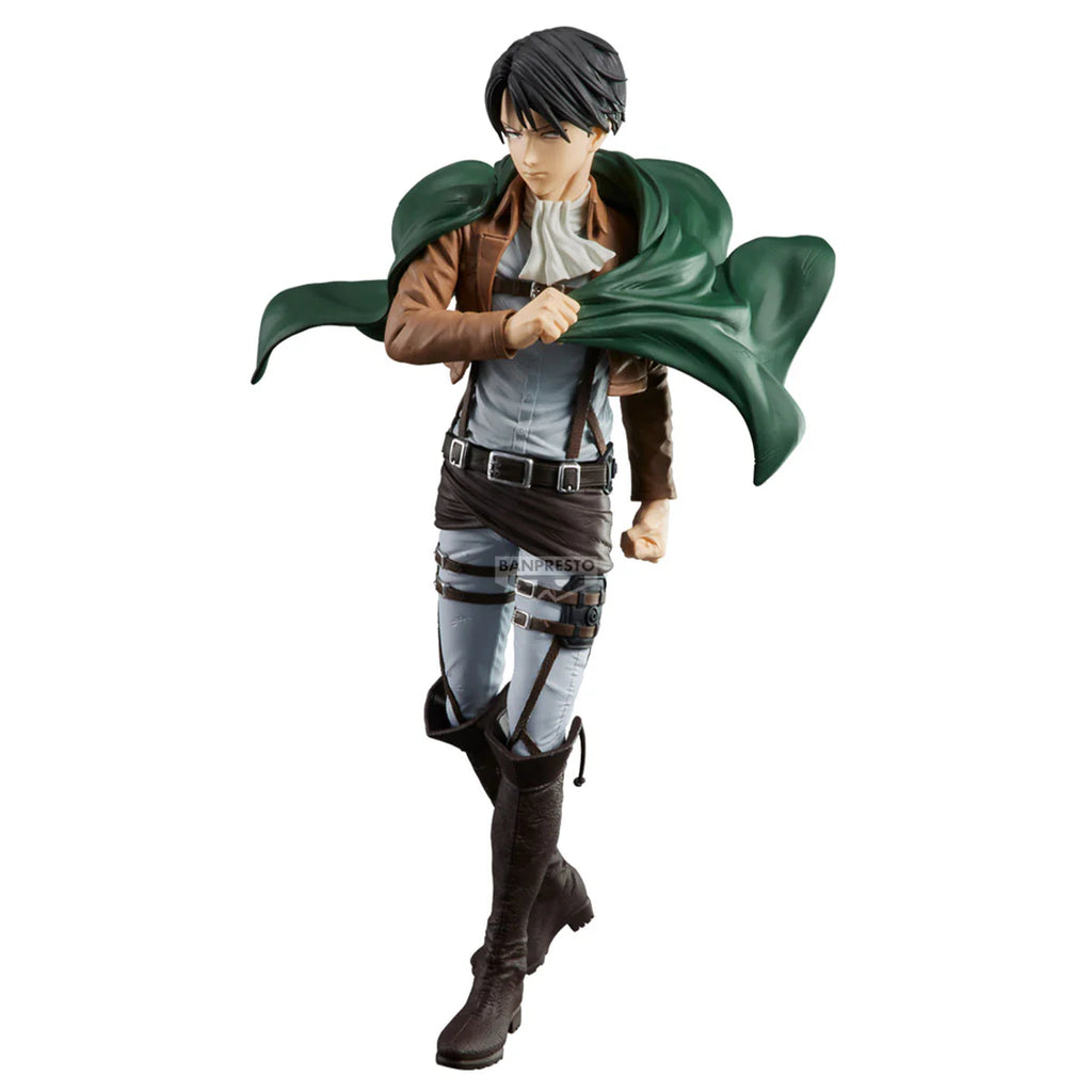 Figura Levi Ackerman Attack On Titan Banpresto Grandista