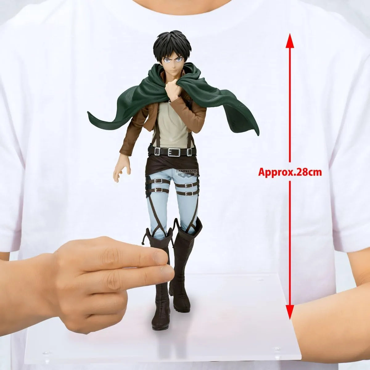 Figura Eren Yeager Attack On Titan Banpresto Grandista