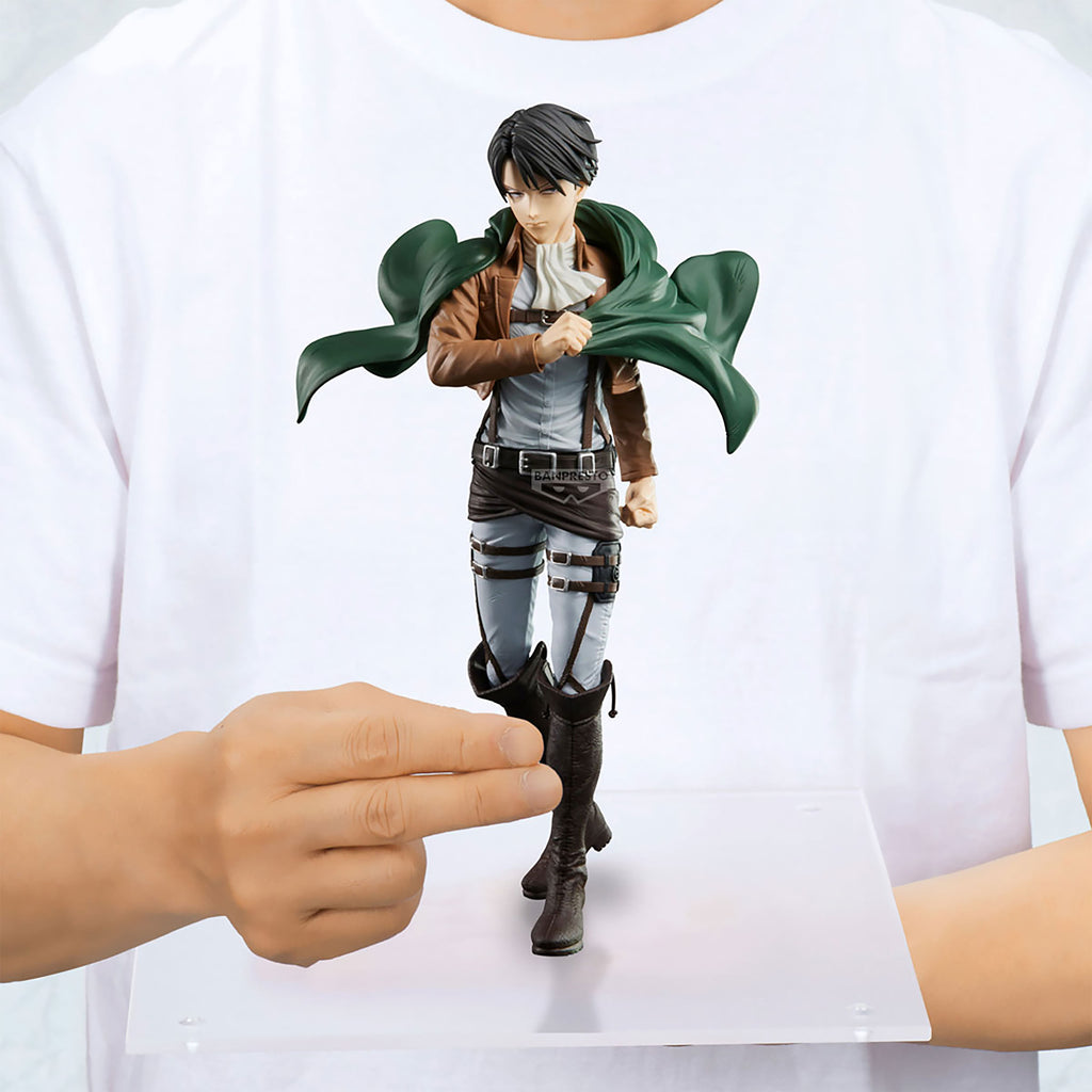 Figura Levi Ackerman Attack On Titan Banpresto Grandista