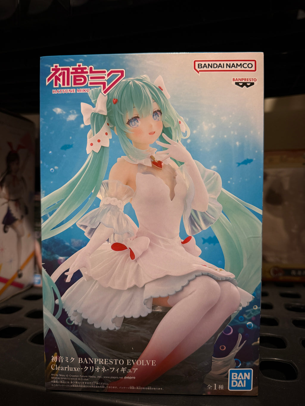 Hatsune Miku Vocaloid Banpresto Evolve Clearluxe